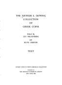 Tapa de The Arthur S. Dewing collection of Greek coins