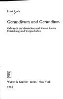 Tapa de Gerundivum und Gerundium