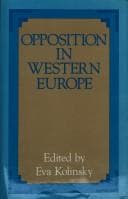 Tapa de Opposition in Western Europe