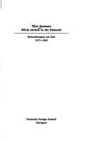 Tapa de Blick zurück in die Zukunft