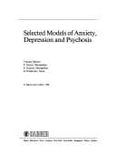 Tapa de Selected models of anxiety, depression, and psychosis
