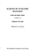 Tapa de In quest of an Islamic humanism