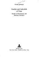 Tapa de Garden and labyrinth of time