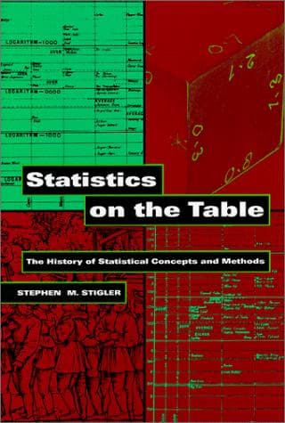 Tapa de Statistics on the table