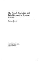 Tapa de The French Revolution and Enlightenment in England, 1789-1832