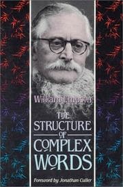 Tapa de The structure of complex words