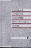 Tapa de Design and Analysis of Integrated Manufacturing Systems