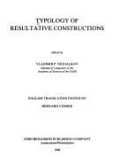 Tapa de Typology of resultative constructions