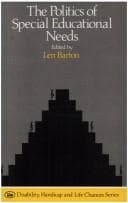 Tapa de Politics of Special Educational Needs