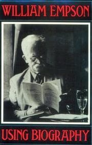 Tapa de Using biography
