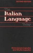 Tapa de The Italian language today