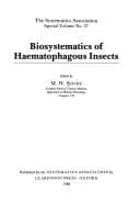 Tapa de Biosystematics of haematophagous insects