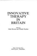 Tapa de Innovative therapy in Britain