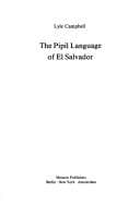 Tapa de The Pipil language of El Salvador