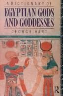 Tapa de A dictionary of Egyptian gods and goddesses