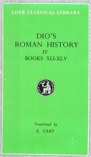 Tapa de Roman History, IV, Books 41-45