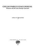 Tapa de Giulio Parigi's stage designs