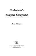 Tapa de Shakespeare's religious background