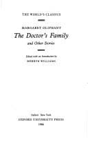Tapa de The doctor's family and other stories