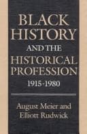 Tapa de Black history and the historical profession, 1915-80