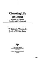 Tapa de Choosing life or death