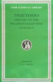 Tapa de History of the Peleponnesian War, II, Books 3-4
