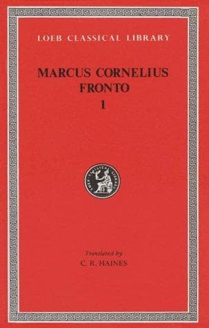 Tapa de Marcus Cornelius Fronto