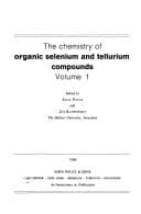 Tapa de The Chemistry of organic selenium and tellurium compounds