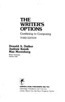 Tapa de The writer's options