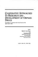 Tapa de Cooperative approaches to research and development of orphan drugs