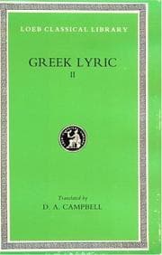 Tapa de Greek Lyric II