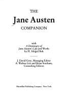 Tapa de The Jane Austen companion