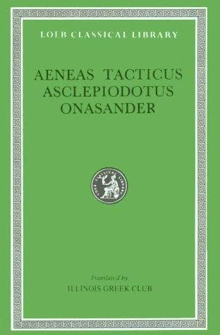 Tapa de Aeneas Tacticus, Asclepiodotus, Onasander