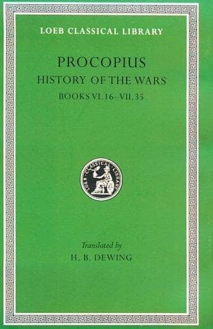 Tapa de Procopius Bks. 6.16-7.35