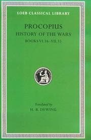 Tapa de Procopius Bks. 6.16-7.35