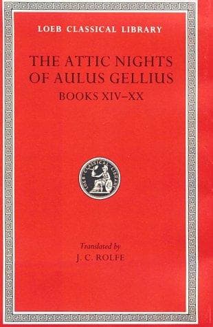 Tapa de Aulus Gellius