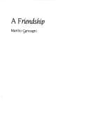 Tapa de A friendship