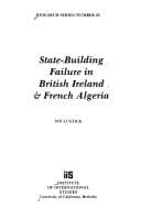 Tapa de State-building failure in British Ireland & French Algeria