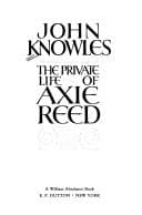 Tapa de The private life of Axie Reed