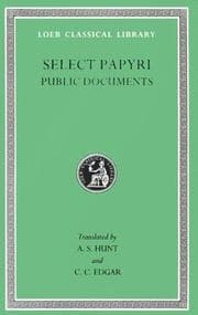 Tapa de Select Papyri - Public Documents