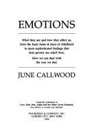 Tapa de Emotions