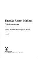 Tapa de Thomas Robert Malthus, critical assessments