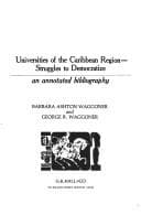 Tapa de Universities of the Caribbean region--struggles to democratize