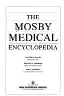 Tapa de The Mosby medical encyclopedia
