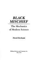 Tapa de Black mischief