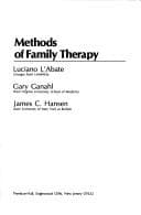 Tapa de Methods of family therapy