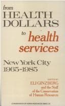 Tapa de From health dollars to health services