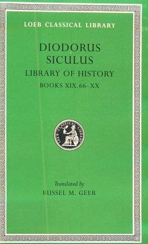 Tapa de Diodorus Siculus