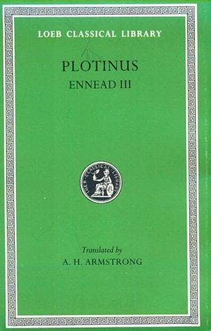 Tapa de Plotinus: Volume III