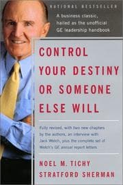 Tapa de Control your destiny or someone else will